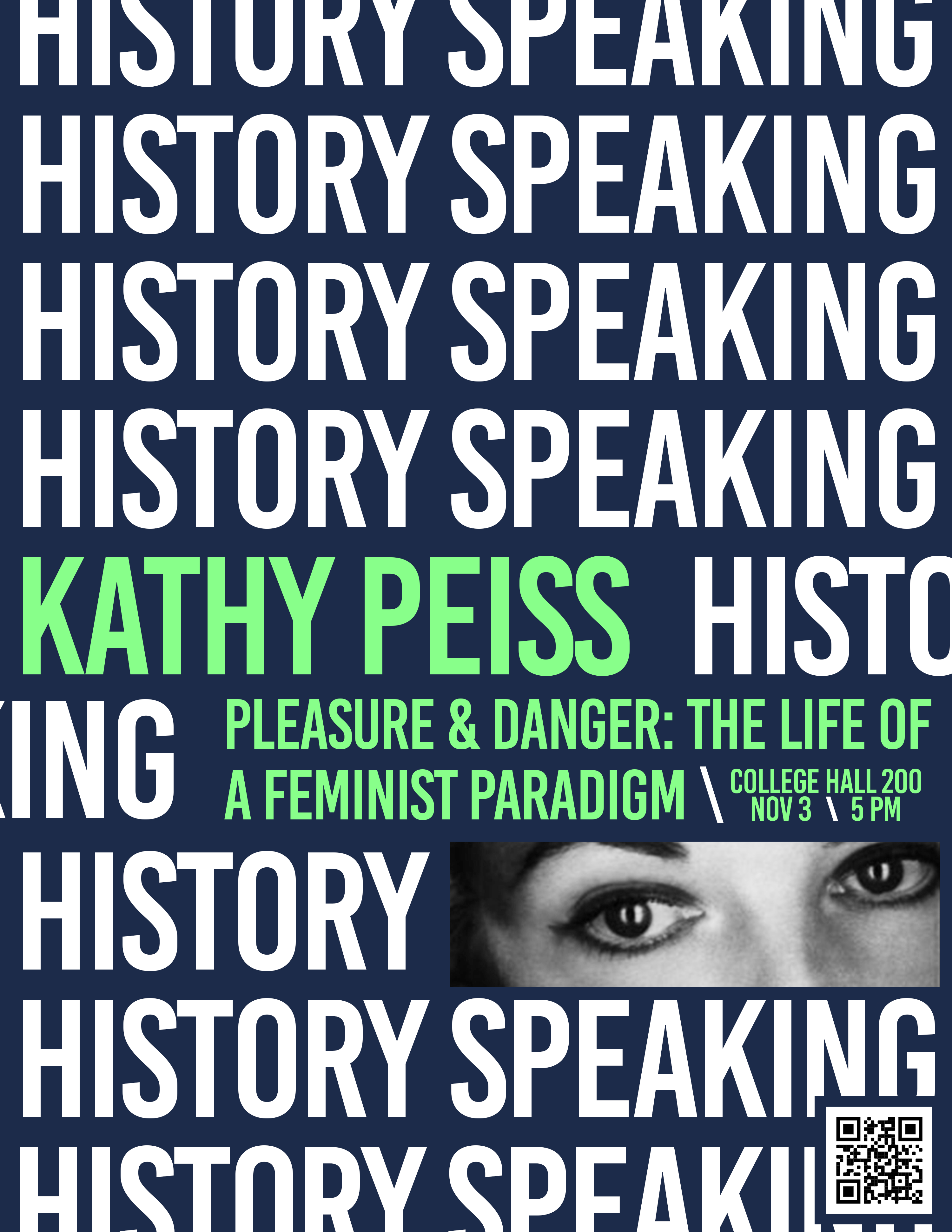 Peiss History Speaking Flyer