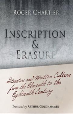 book cover, Inscription and Erasure