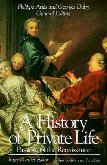 book cover, History of Private Life